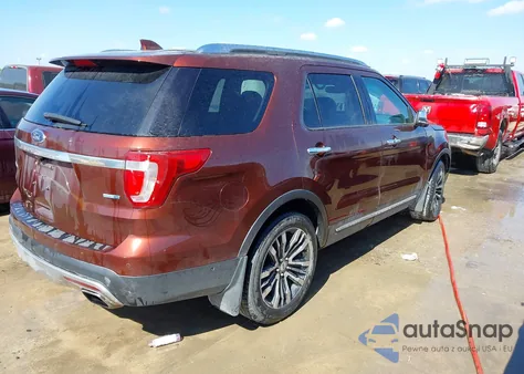2016 Ford Explorer Platinum из США, поврежденный, VIN 1FM5K8HTXGGC04721